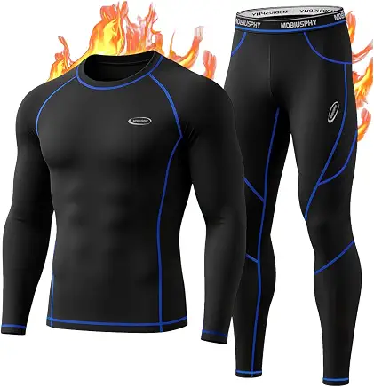 Men’s thermal base-layer set — product photograph