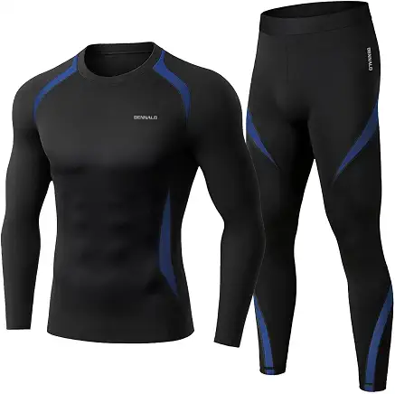 Men’s thermal base-layer set — product photograph